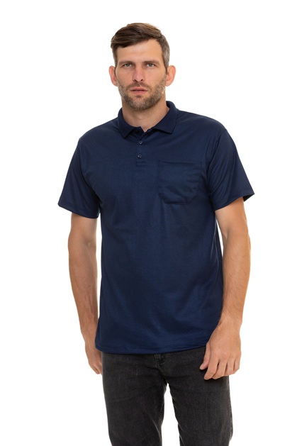 Gola Polo 30/1 PV Piquet Com Bolso Manga Curta