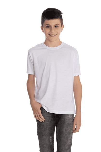 Camiseta Infantil/Juvenil 30/1 PV Manga Curta